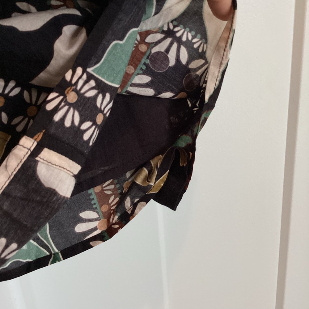 Anthropologie Velvet Graham Silk & Cotton Top - Picture 6 of 12